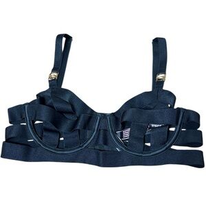 Victoria’s Secret women’s 32A unlined balconet bra bondage strappy lingerie